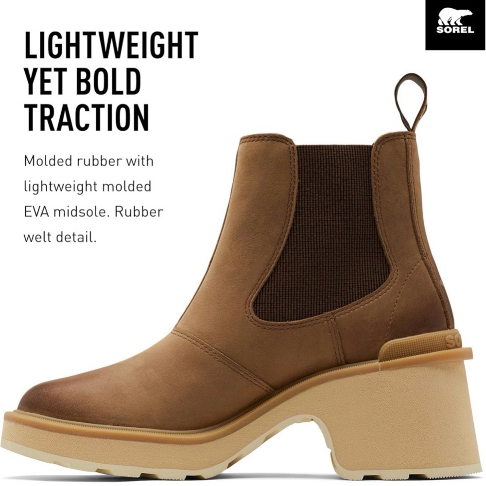 Sorel Hi-Line Chelsea Boots, 10 NWOT